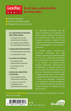 Droit des collectivités territoriales