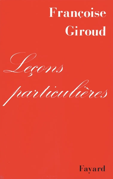 leçons particulières