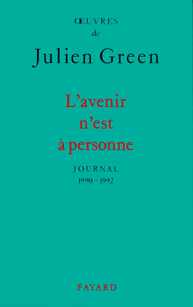 L'avenir n'est à personne
