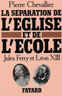 La séparation de l'Église et de l'École