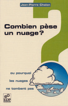 Combien pèse un nuage ?