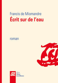 Ecrit sur de l'eau