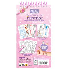 Carnet créatif Mode Academy Princesse (avec un bracelet) NE