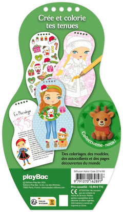 Minimiki - Carnet créatif collector - Noël