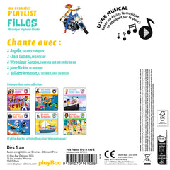 Livre musical - Ma première playlist Filles
