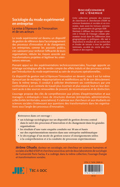Sociologie du mode expérimental en entreprise