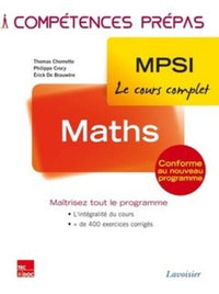 Maths 1re année MPSI