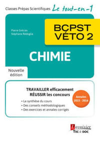 Chimie BCPST-VÉTO 2