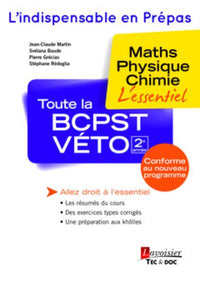 Toute la BCPST-VÉTO 2e année