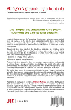 Abrégé d'agropédologie tropicale
