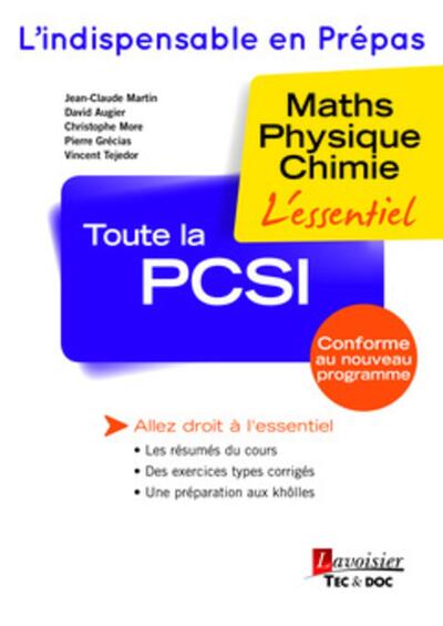 Toute la PCSI