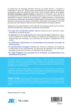 La transformation fromagère caprine fermière