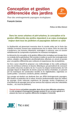 Conception et gestion différenciée des jardins