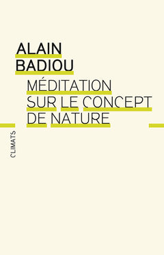 Méditation sur le concept de nature