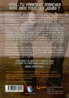 Connexion vitale année 3  - mon carnet de bord de la Bible
