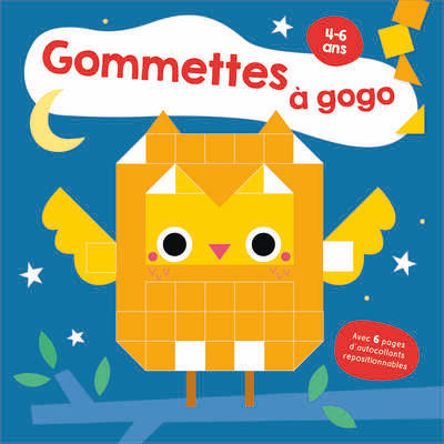 Le hibou Gommettes à gogo
