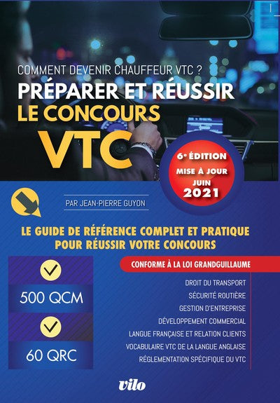 Préparer et réussir le concours VTC