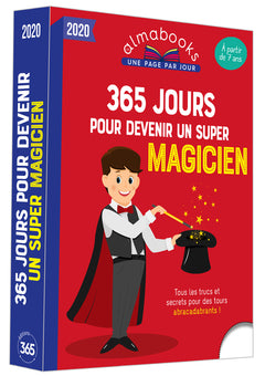 Almabook 365 jours pour devenir un super magicien 2020