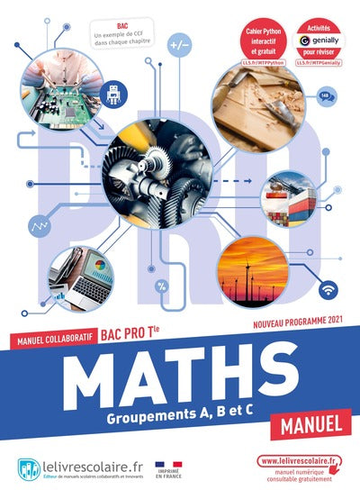 Maths Tle Bac Pro - Groupements A, B et C