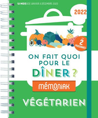 On fait quoi pour le dîner ? Spécial recettes végétariennes Mémoniak 2022