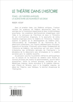 Le théâtre dans l'histoire. Tome I