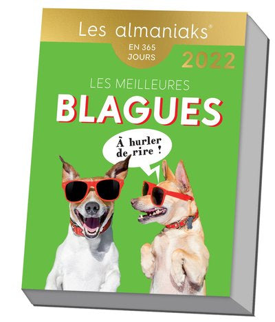 Calendrier Almaniak Les meilleures blagues 2022