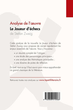 Le Joueur d'échecs de Stefan Zweig (Analyse de l'oeuvre)