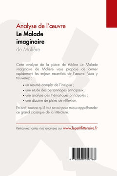Le Malade imaginaire de Molière (Analyse de l'oeuvre)