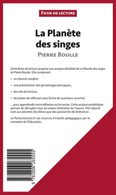La Planète des singes de Pierre Boulle (Fiche de lecture)