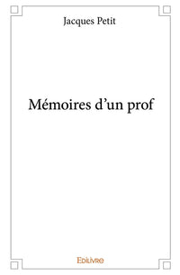 Mémoires d'un prof