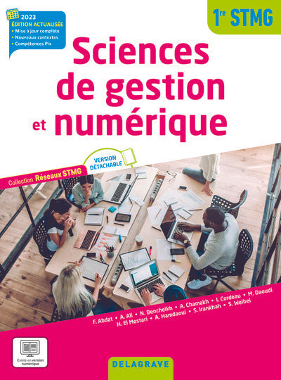 Réseaux STMG - Sciences de gestion et numérique 1re STMG (2023) - Pochette élève