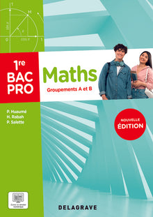 Mathématiques - Groupement A et B - 1re Bac Pro (2025) - Pochette élève