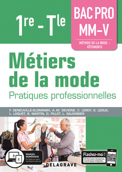 Métiers de la mode 1re, Tle Bac Pro MM-V (2019) - Pochette élève: Pratiques professionnelles