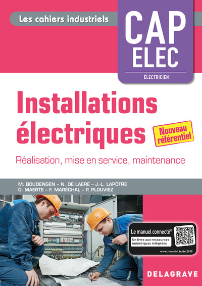 Installations électriques CAP Electricien (2018) - Pochette élève