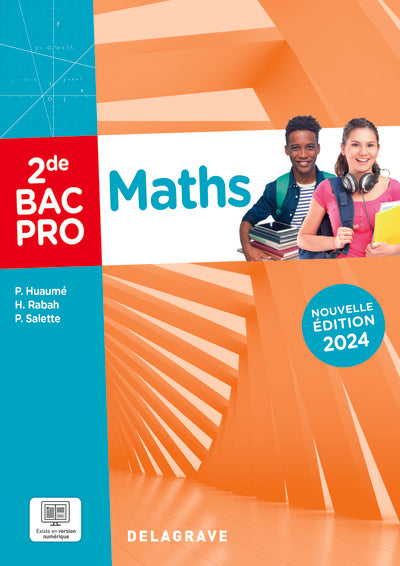 Maths 2de Bac Pro (2024) - Pochette élève