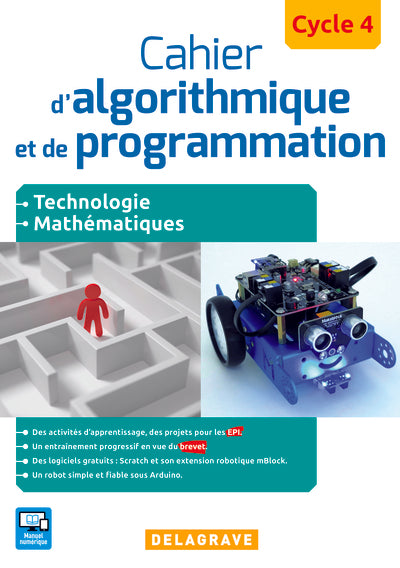 Cahier d'algorithmique et de programmation Cycle 4 (2016)