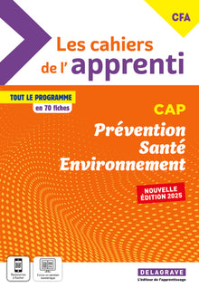 Les cahiers de l'apprenti Prévention Santé Environnement (PSE) CAP (2025) - Pochette élève