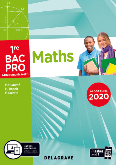 Mathématiques - Groupement A et B - 1re Bac Pro