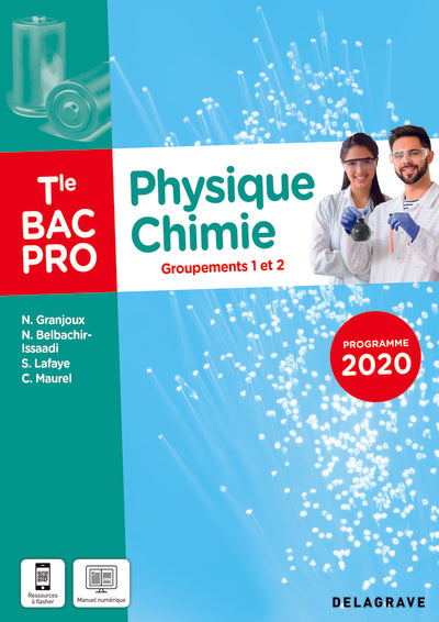 Physique - Chimie Tle Bac Pro G1, G2 (2021) - Pochette élève