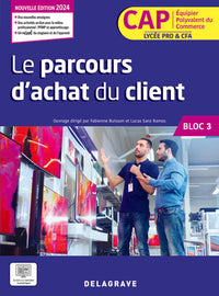 Mon métier, mes compétences Le parcours d’achat CAP EPC 1re et 2e années (2024) - Pochette élève