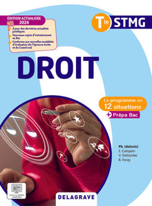 Le programme en situations Droit Tle STMG (2024) - Pochette élève