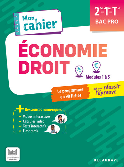 Mon cahier d'économie-droit