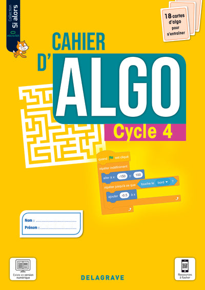 Cahier d'algo Cycle 4