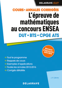 L'épreuve de mathématiques au concours ENSEA (2017)