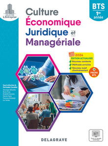 L'entreprise Culture économique, juridique et managériale (CEJM) 1re année BTS (2024) - Pochette élève