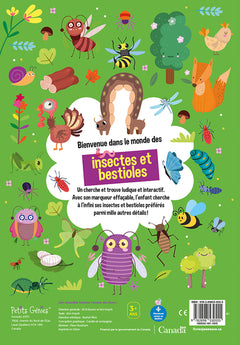 Cherche et trouve - Les insectes et bestioles