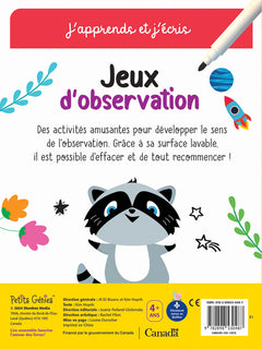 Jeux d'observation