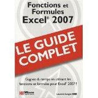 Guide complet fonctions formules Excel 2