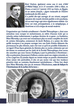 Le théosophisme - Histoire d'une pseudo-religion