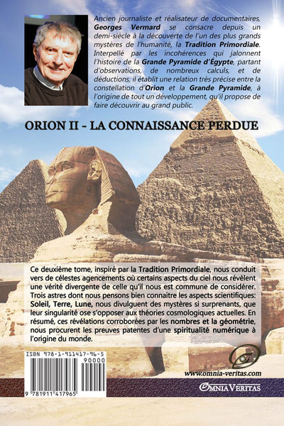 Orion II - La Connaissance Perdue
